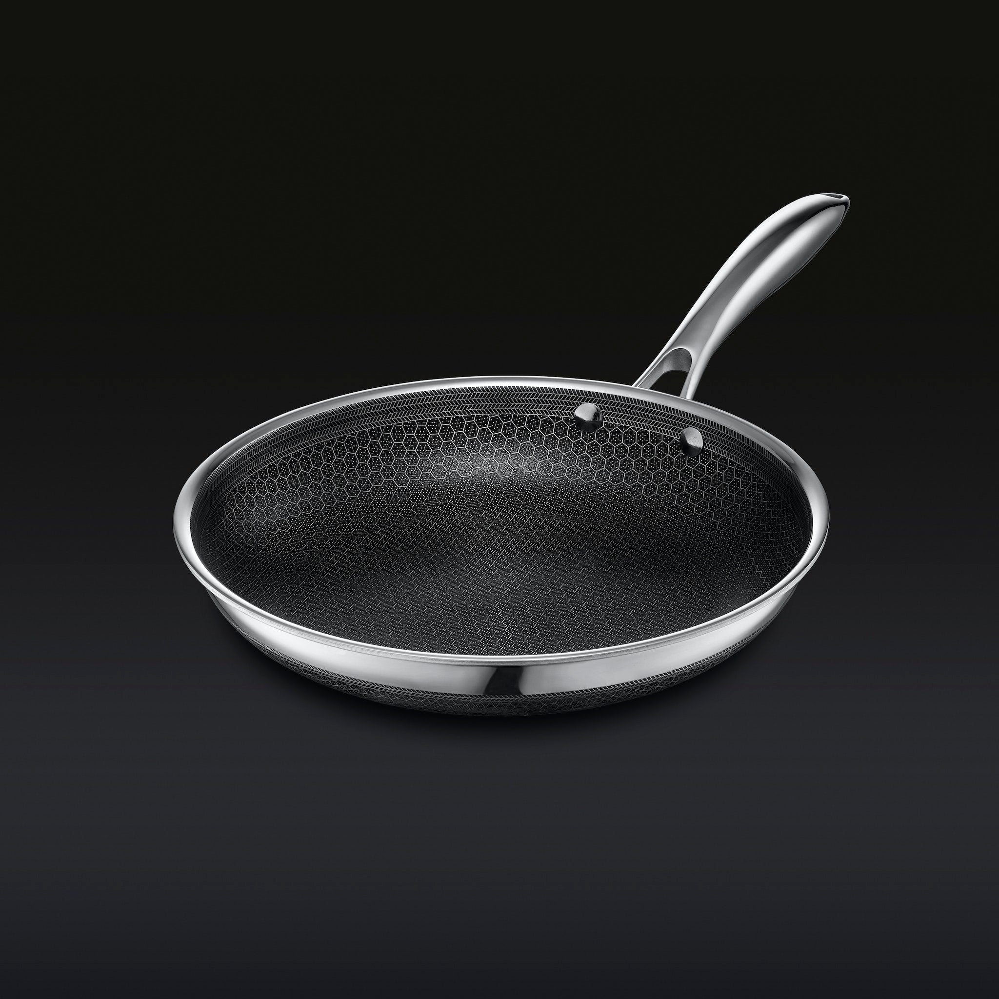Hybrid Fry Pan Set with Lids. 6pc - Image 3